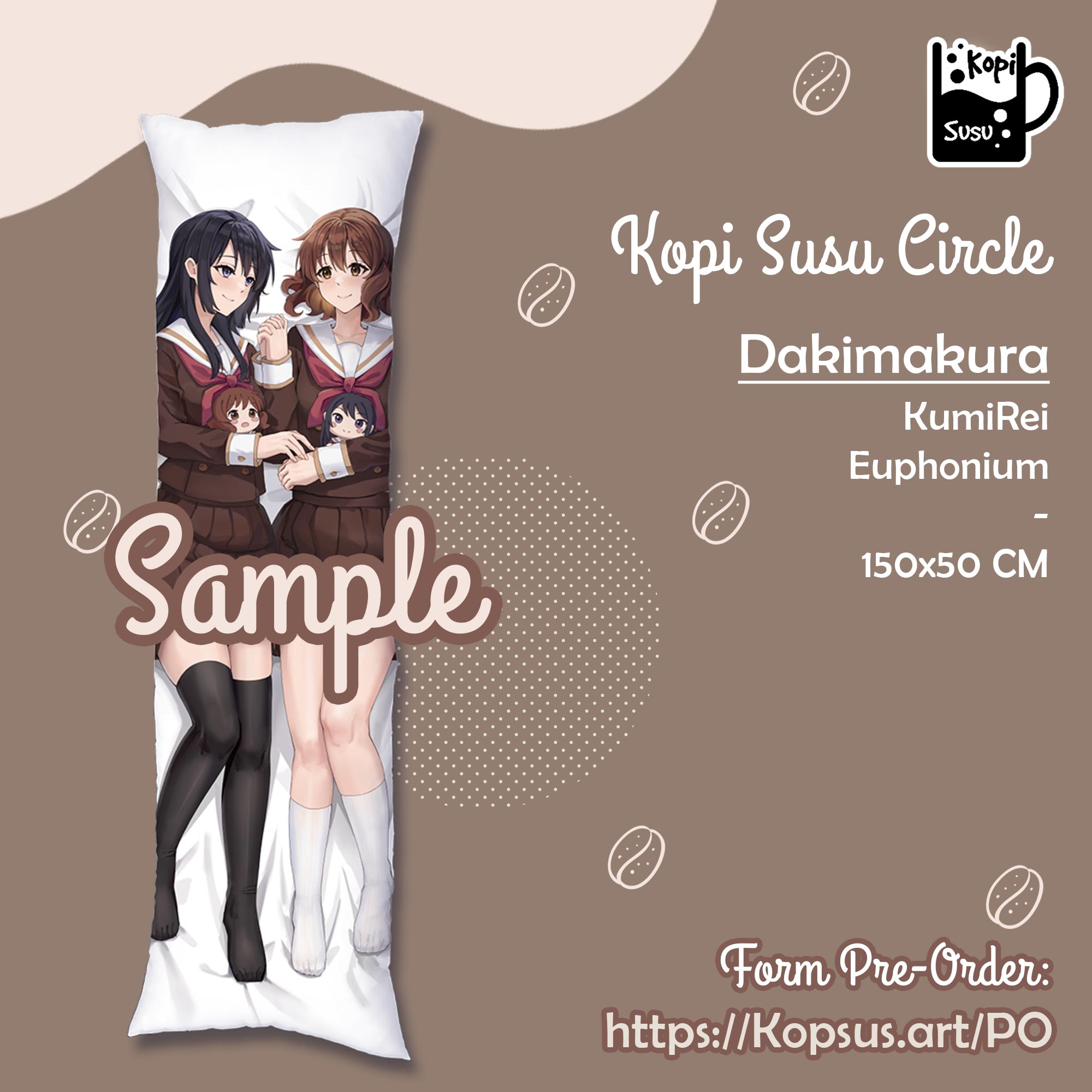 Dakimakura Sunohara Shun, Sunohara Kokona, Ryuuge Kisaki, Sorasaki Hina, Barbara Genshin Impact 150 x 50 cm